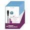 Charles Leonard Magnetic Mini Dry Erase Boards, 6.25x9, w/Marker, Magnet, Blue, 12Pk 35600-ST - alternate 1